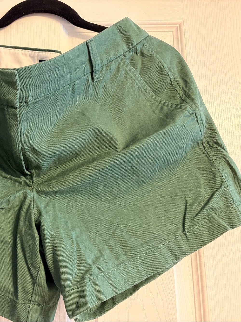 J. Crew Green Shorts - Picture 2 of 4